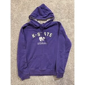 K-State Wildcats Colosseum Athletics Purple Pullover Hoodie Men's Large